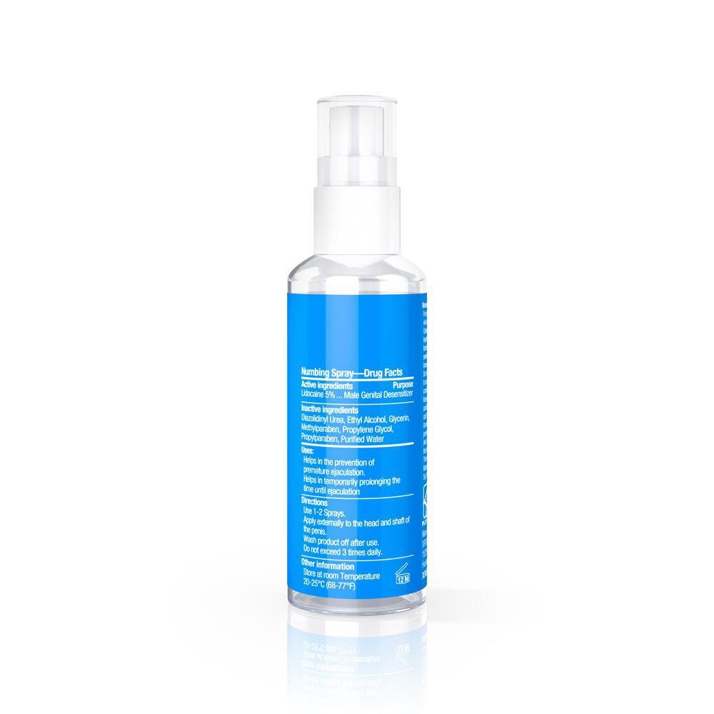 Passion Lubricants Last Longer Prolong Spray 2 oz. - Temptations