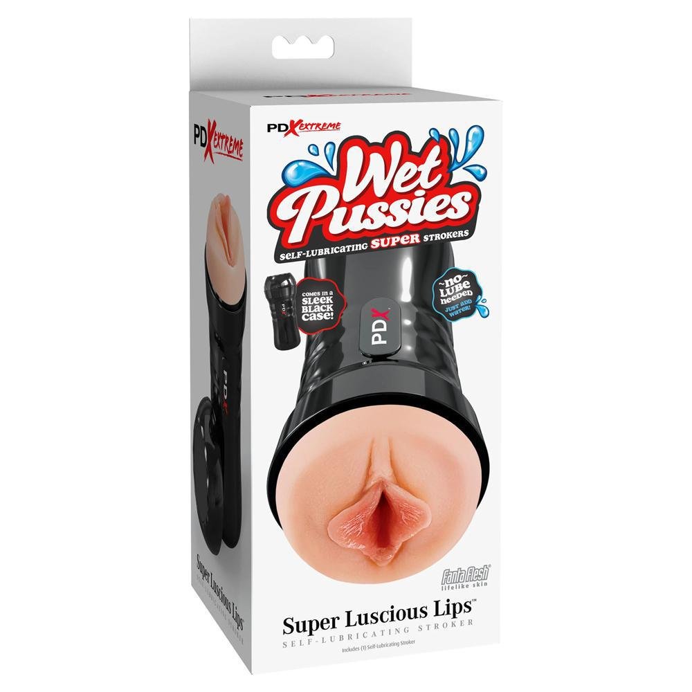 Pdx Extreme Wet Pussies Super Luscious Lips Light - Temptations