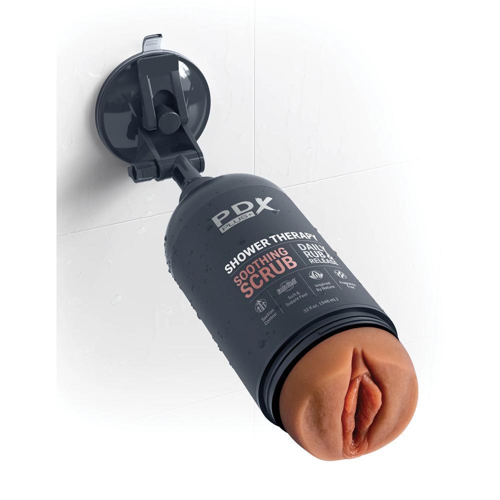 PDX Plus Shower Therapy Soothing Scrub - Tan - Temptations