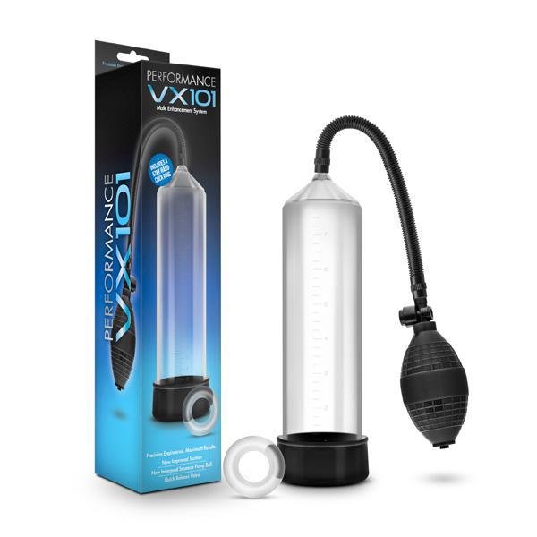 Performance Vx101 Male Enhancement Pump Clear - Temptations