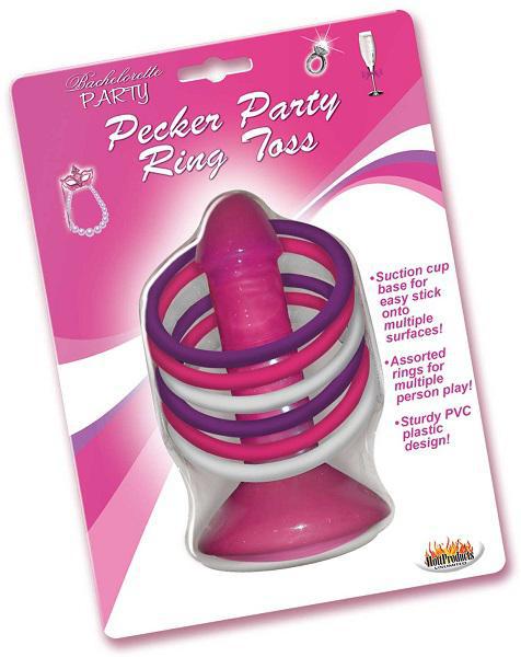 Pink Pecker Party Ring Toss - Temptations