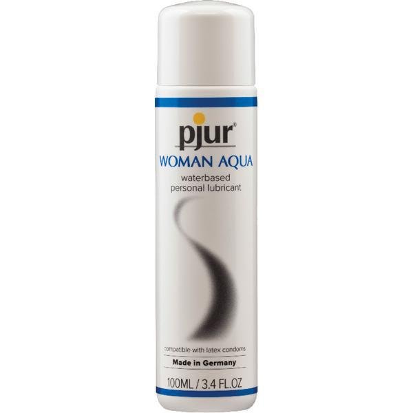 Pjur Woman Aqua Water - Based Personal Lubricant 100Ml Bottle - Temptations