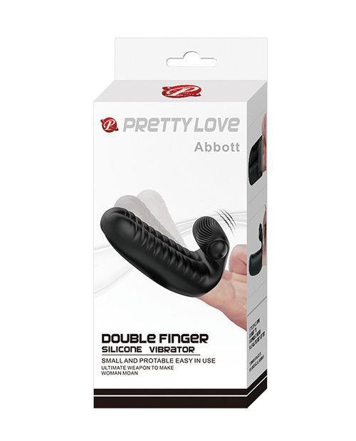 Pretty Love Abbott Double Finger Sleeve - Black - Temptations
