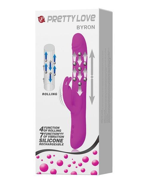 Pretty Love Byron Thrusting Rabbit - Fuchsia - Temptations