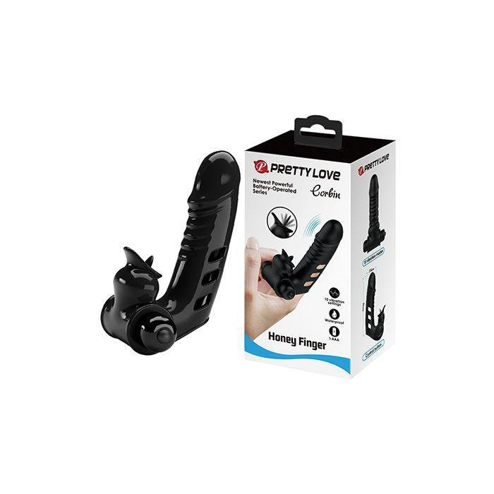 Pretty Love Corbin Honey Finger - Black - Temptations
