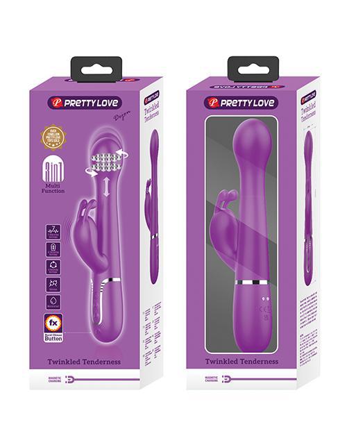 Pretty Love Twinkled Tenderness Dejon Thrusting Rabbit - Fuchsia - Temptations