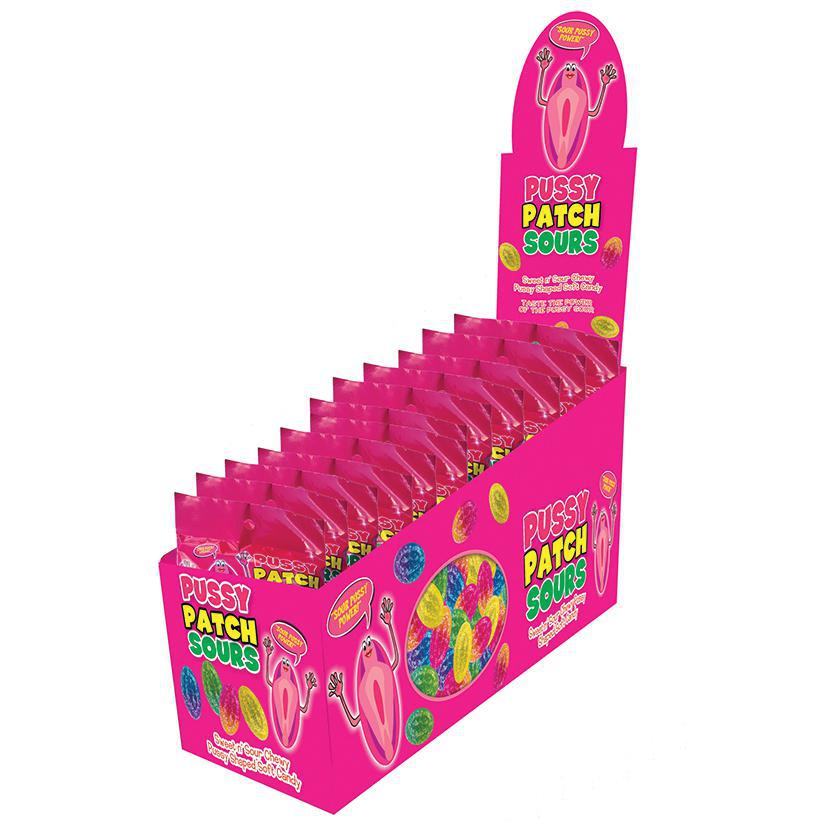 Pussy Patch Sours 12Ct Display - Temptations