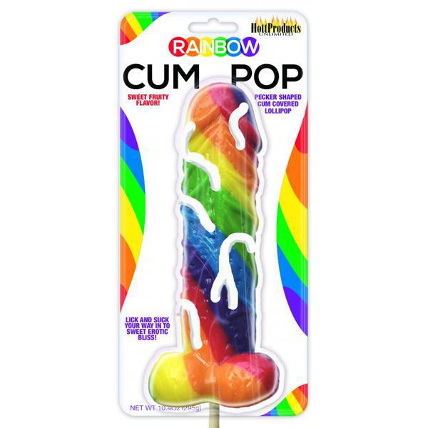 Rainbow Cock Cum Pops - Temptations