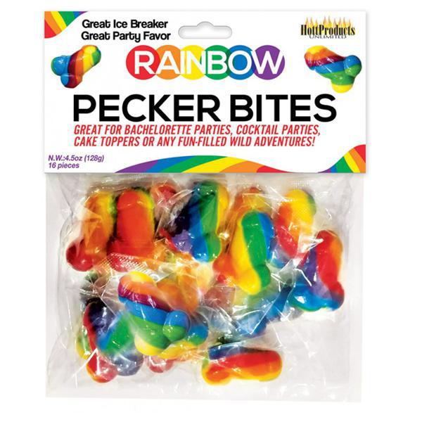 Rainbow Pecker Bites Candy - Temptations
