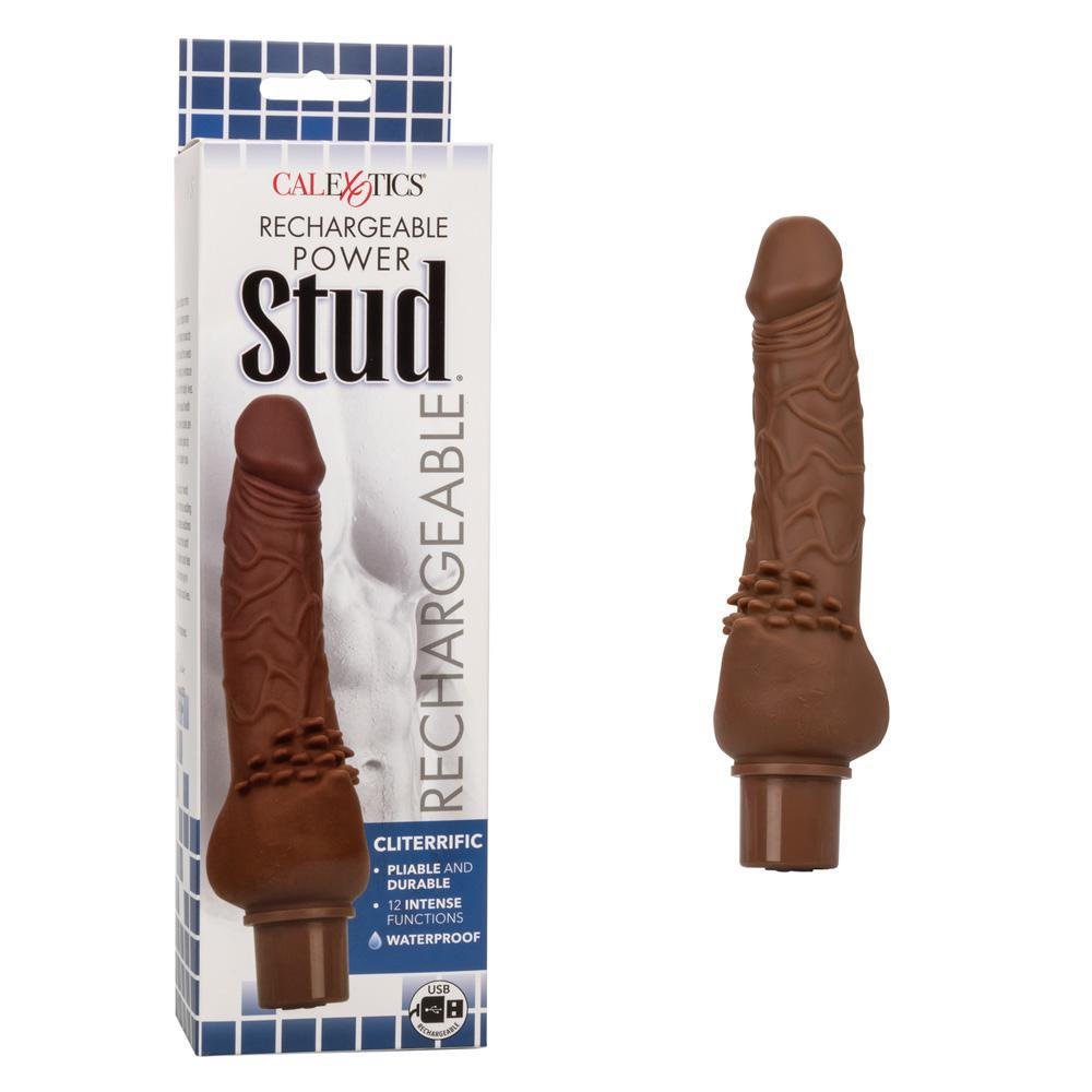 Rechargeable Power Stud Cliterrific Brown - Temptations