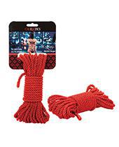 Scandal BDSM Rope 10m - Red - Temptations