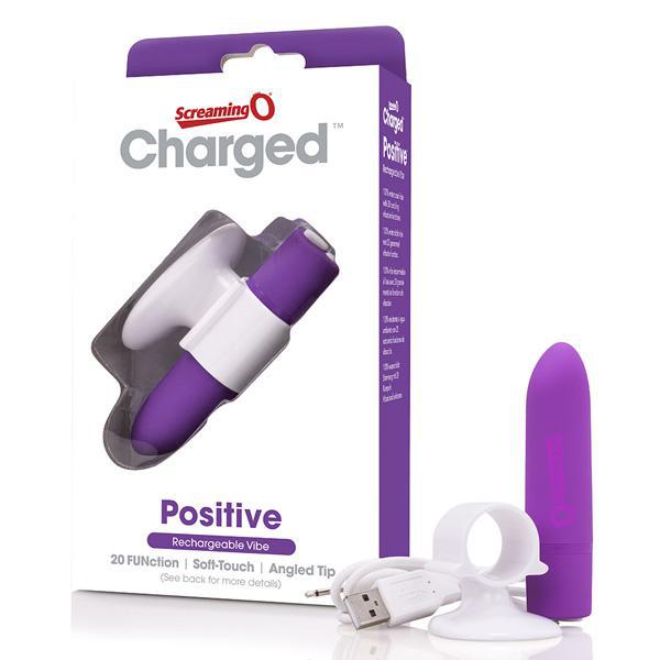 Screaming O Charged Positive Vibe Grape - Temptations