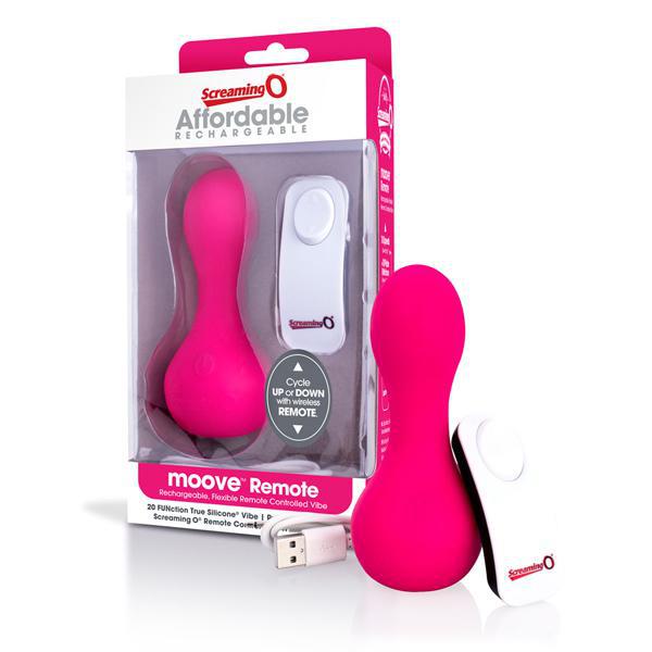 Screaming O Moove Remote Vibe Pink - Temptations