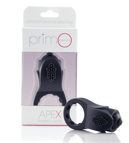 Screaming O PrimO - Apex Vibrating Cock Ring - Black - Temptations