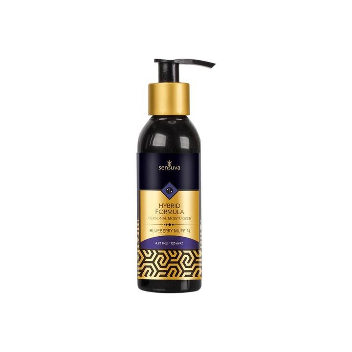 Sensuva Hybrid Personal Moisturizer Blueberry Muffin 4 oz. Bottle - Temptations