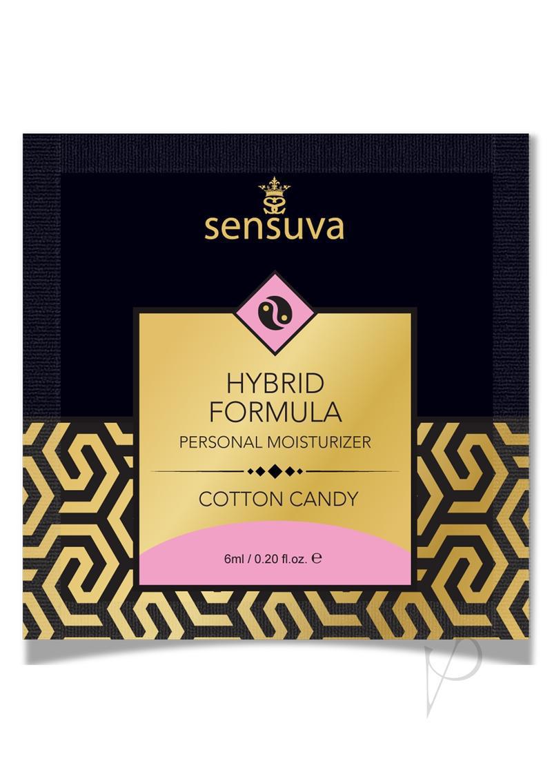 Sensuva HYBRID WATER COTTON CANDY FOIL 6ML - Temptations