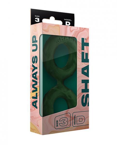 Shaft MODEL D - DOUBLE C - RING - GREEN - SIZE 3 - Temptations