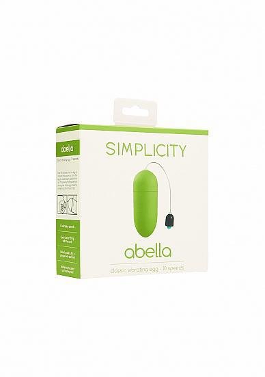 Simplicity ABELLA classic vibrating egg - Green - Temptations