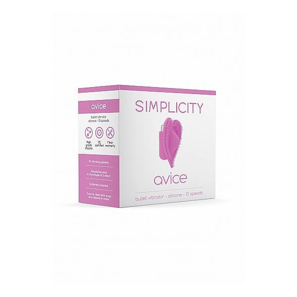 Simplicity Avice Bullet Vibrator Pink - Temptations