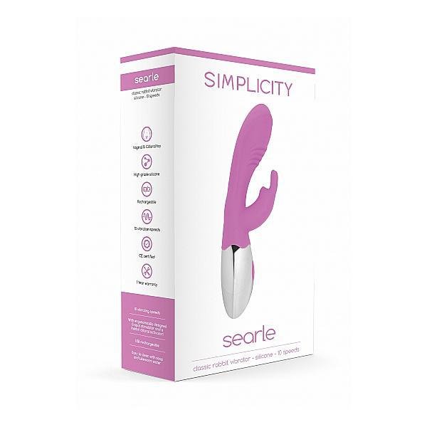 Simplicity Searle Classic Rabbit Vibrator Pink - Temptations