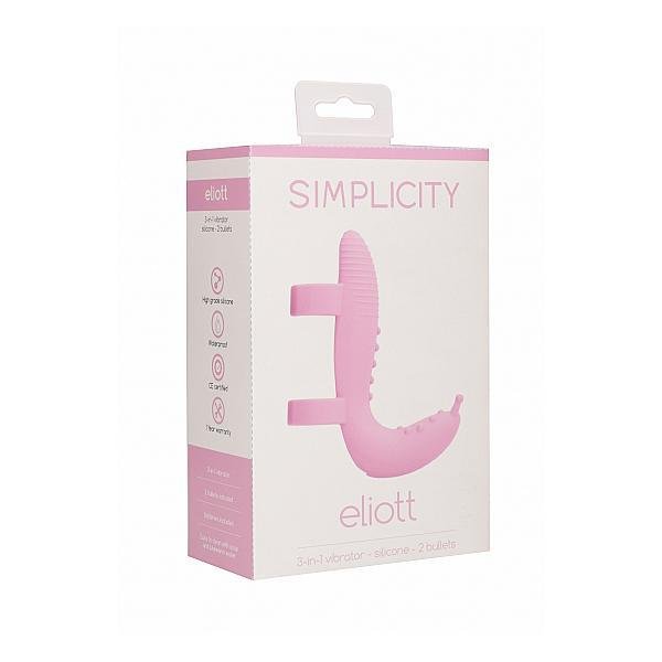 Simplicity Vibrator Extension Set Eliott Pink - Temptations