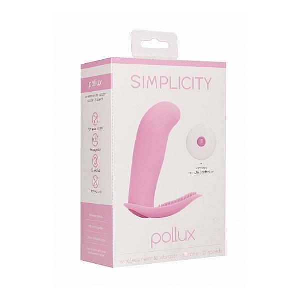 Simplicity Wireless Remote Vibrator Leon Pink - Temptations