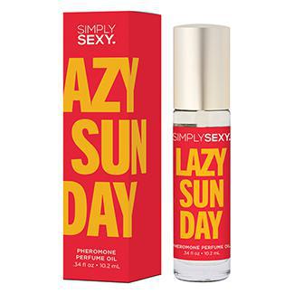 Simply Sexy Pheromone Perfume Oil Roll - On Lazy Sunday 0.34oz - Temptations