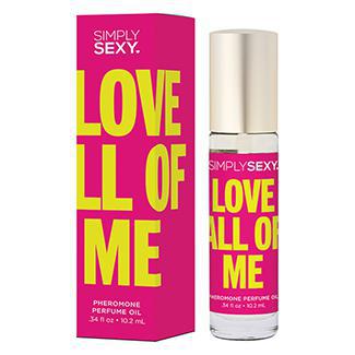 Simply Sexy Pheromone Perfume Oil Roll - On - Love All Of Me 0.34oz - Temptations