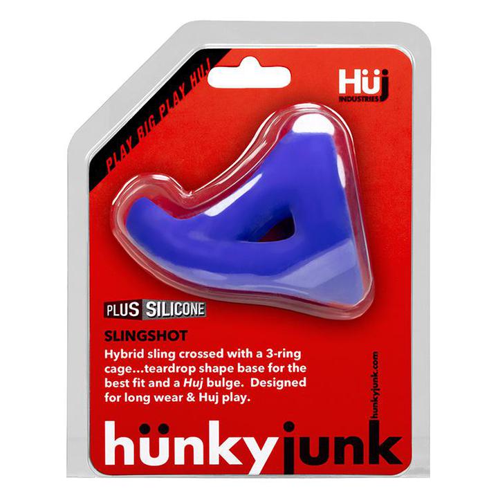 Slingshot 3 - Ring Teardrop Sling By Hunkyjunk Cobalt - Temptations