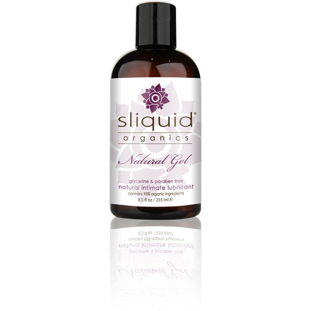 Sliquid Organics Natural Lubricating Gel - 8.5 oz - Temptations
