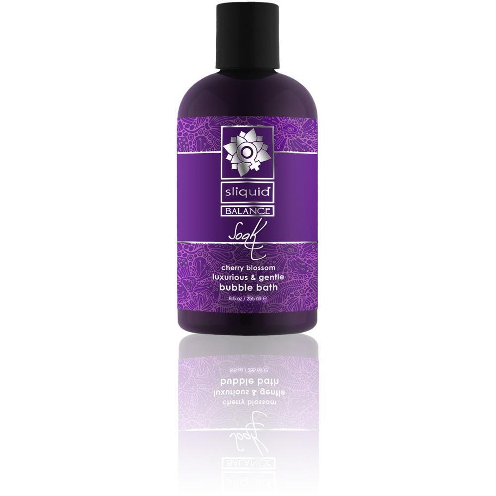 Sliquid Soak Bubble Bath Cherry Blossom 8.5 oz. - Temptations