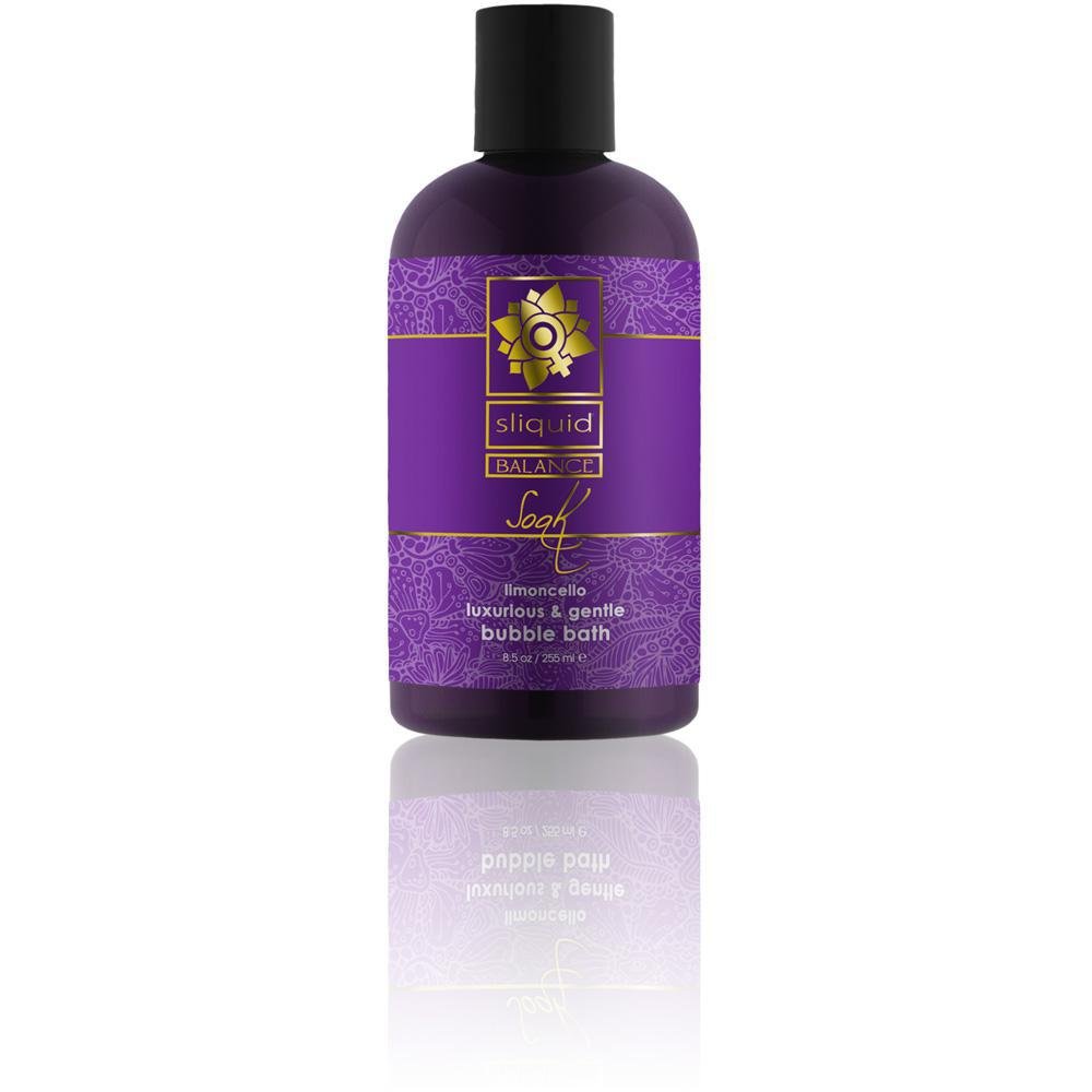 Sliquid Soak Bubble Bath Limoncello 8.5 oz. - Temptations