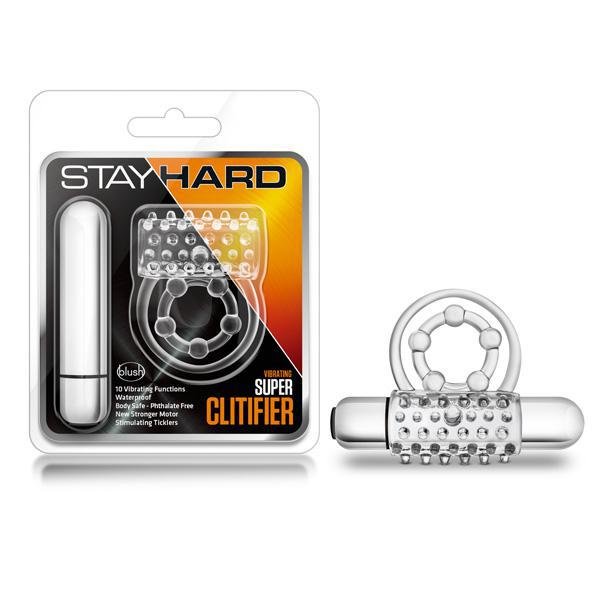 STAY HARD VIBRATING SUPER CLITIFIER CLEAR - Temptations