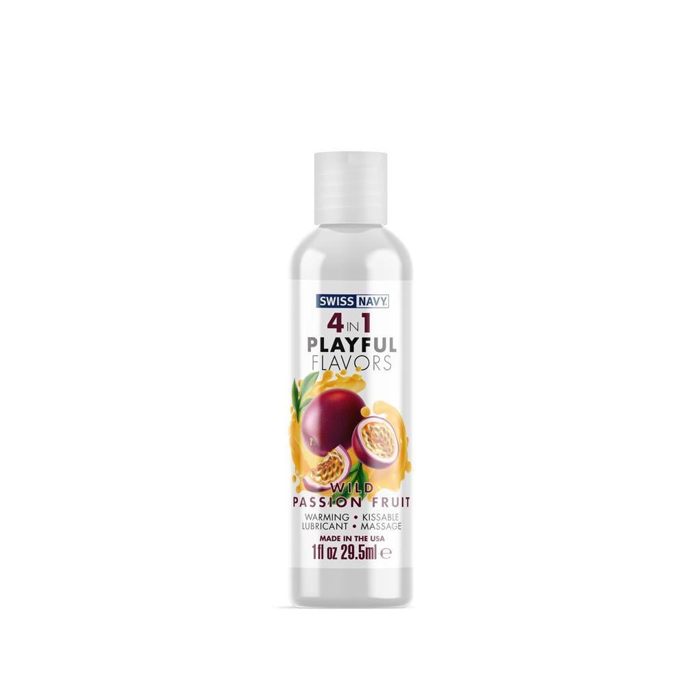 Swiss Navy 4 In 1 Wild Passion Fruit 1 oz. - Temptations