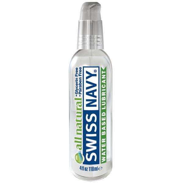 Swiss Navy All Natural Lubricant 4 oz. - Temptations