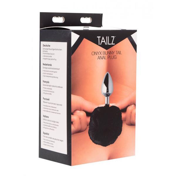 Tailz Onyx Bunny Tail Anal Plug - Temptations