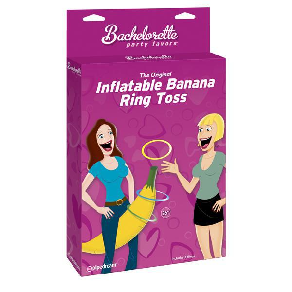 THE ORIGINAL INFLATABLE BANANA RING TOSS - Temptations
