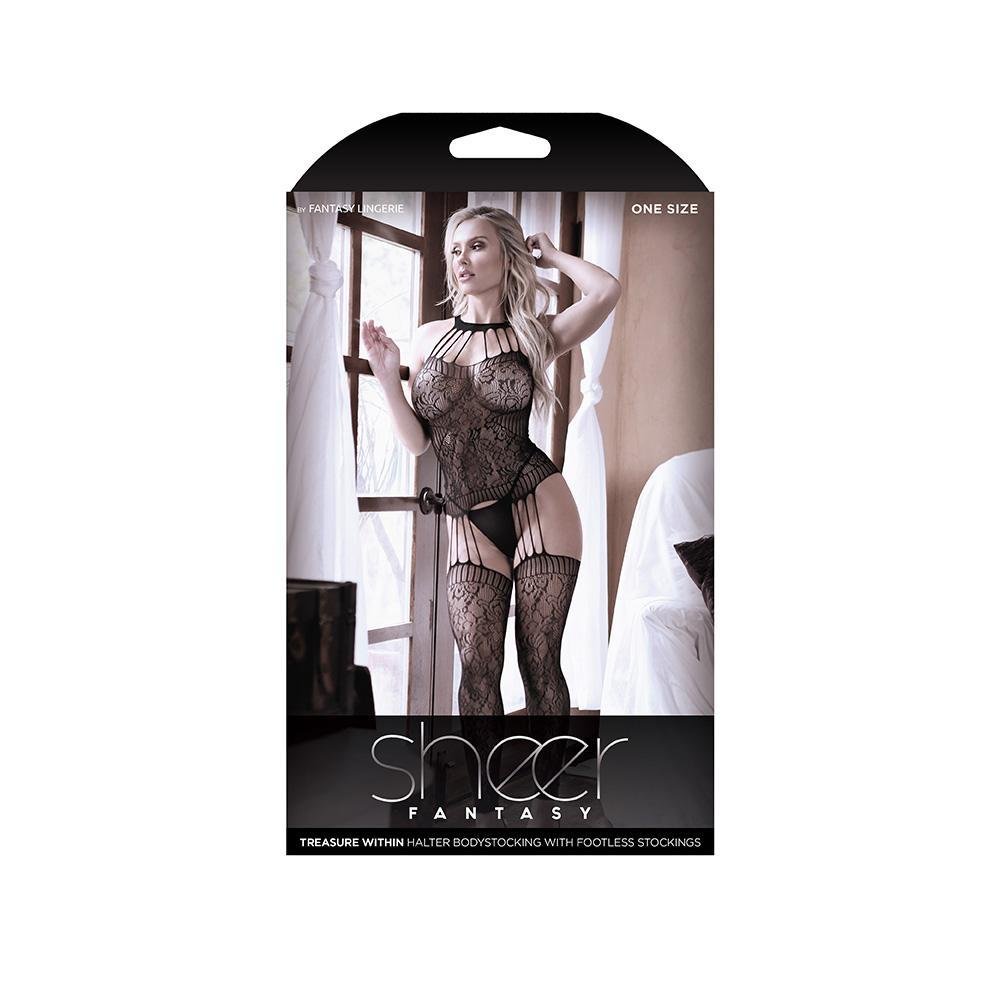 Treasurewithin Bodystocking One Size - Temptations