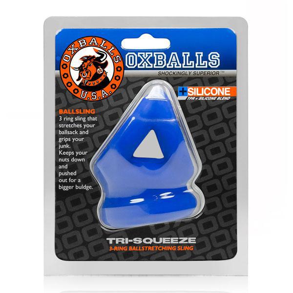 TRI - SQUEEZE COCK SLING/BALL STRETCHER COBALT ICE - Temptations