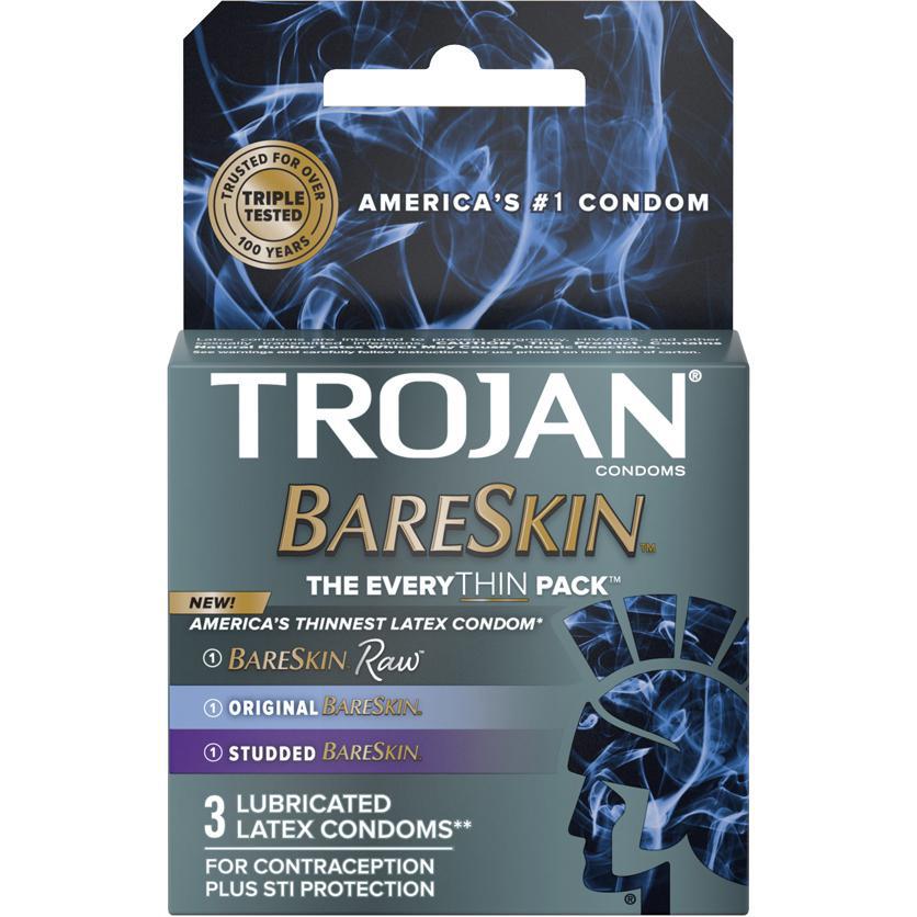 Trojan Bareskin Assorted - Temptations