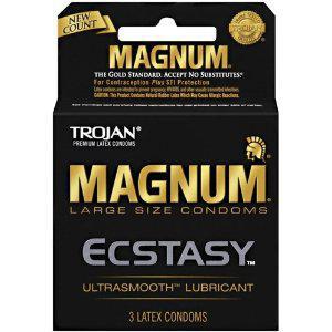 Trojan Magnum Ecstasy 3Pk - Temptations