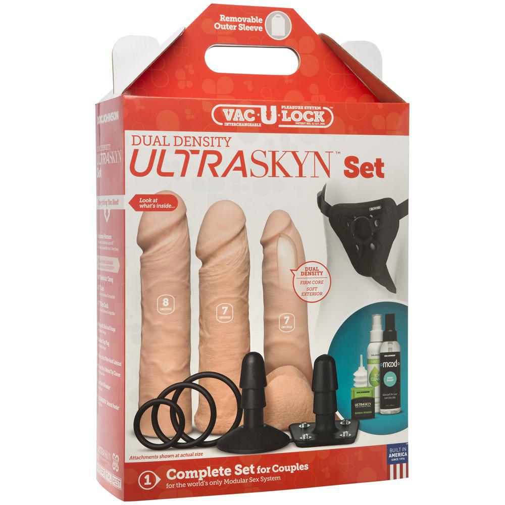 Vac - U - Lock Dual Density Ultraskyn Set Vanilla - Temptations