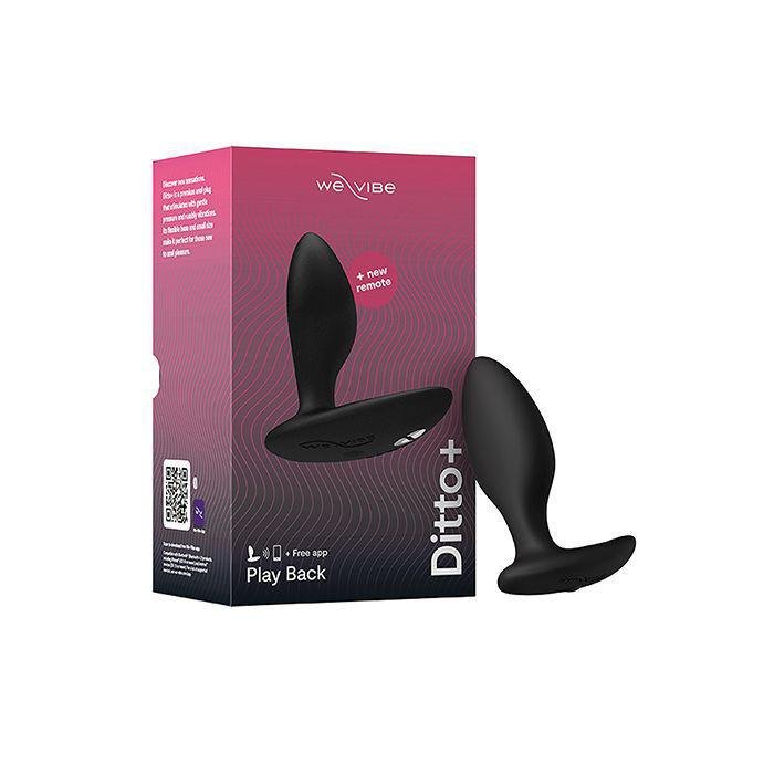 We - Vibe Ditto+ - Satin Black - Temptations