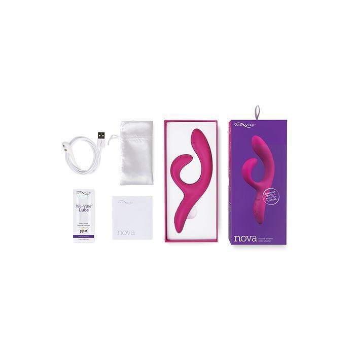 We - Vibe Nova 2 Flexible Rabbit - Fuchsia - Temptations