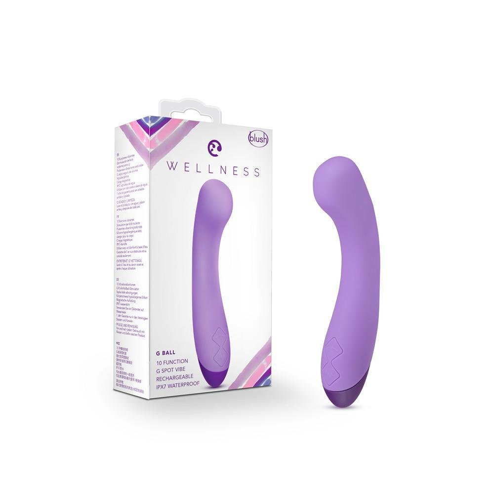 Wellness G Ball Vibrator Purple - Temptations