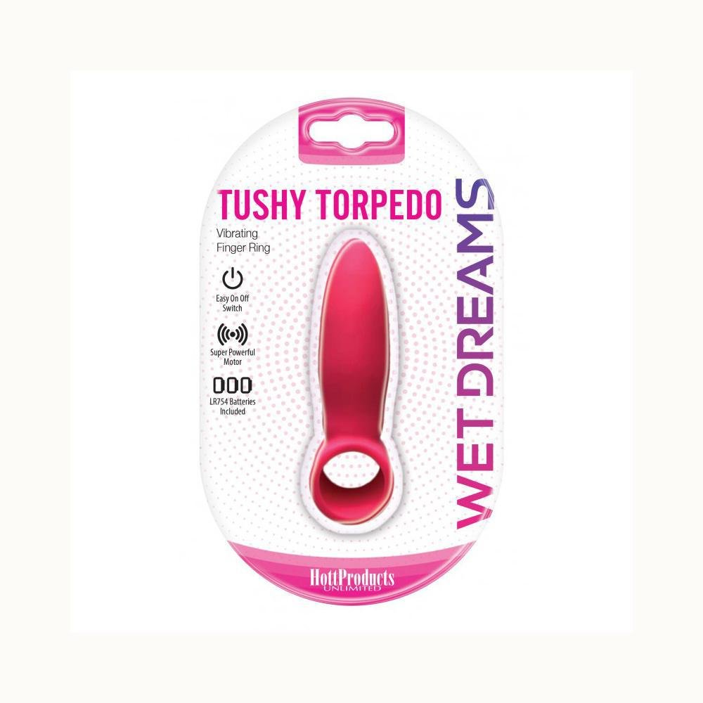 Wet Dreams Tushy Torpedo Finger Ring - Temptations