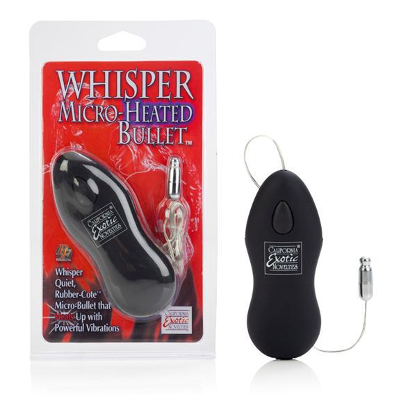 Whisper Micro - Heated Bullet Black - Temptations