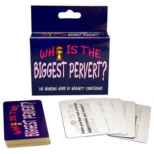 Who Is The Biggest Pervert? Card Game - Temptations