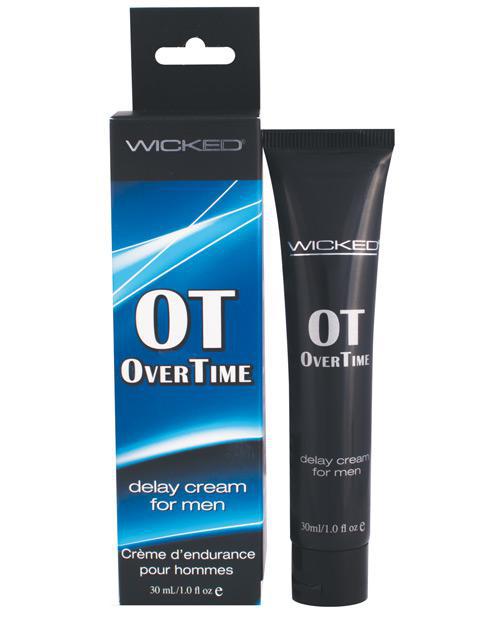 Wicked Sensual Care Overtime Delay Cream/Prolonger For Men - 1 oz - Temptations
