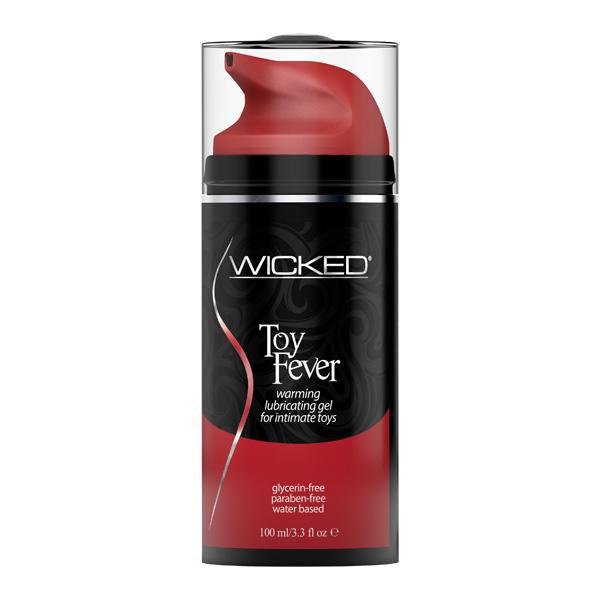 Wicked Sensual Care Toy Fever Waterbased Warming Lubricant - 3.3 oz - Temptations